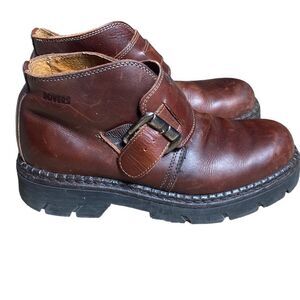 Rovers Spain leather boots brown thick sole 43 or US 10 men’s